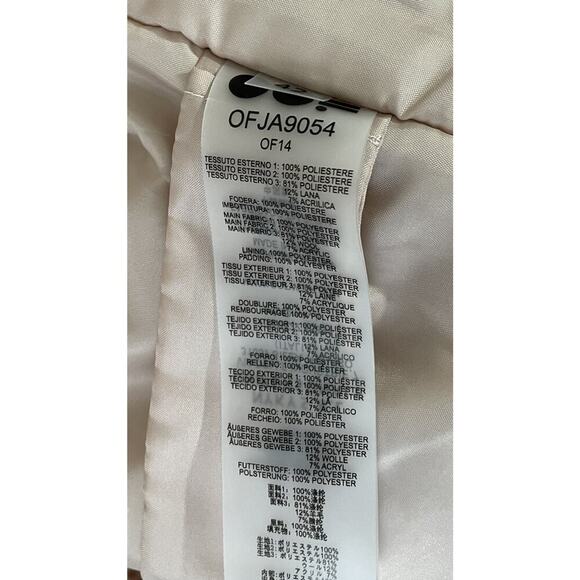 Faux Fur Jacket By OOF Women’s Size 42 Wear The Shapes Lab Oversized Soft Furry - Picture 6 of 7
